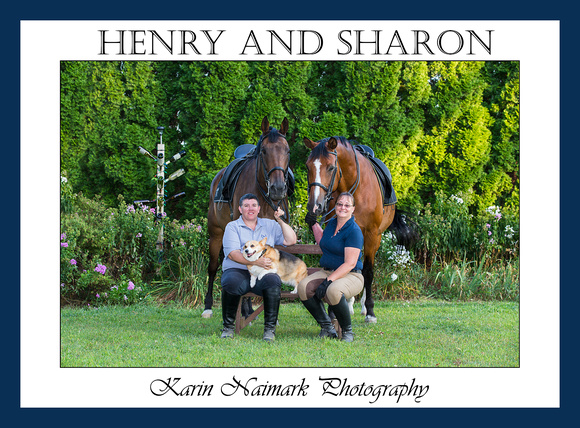 Henry and Sharon Portrait Page