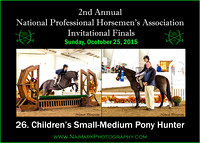 10/25/15 26. Children's Small-Medium Pony Hunter