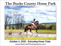 BCHP SCHOOLING HORSE TRIALS - October 4, 2020