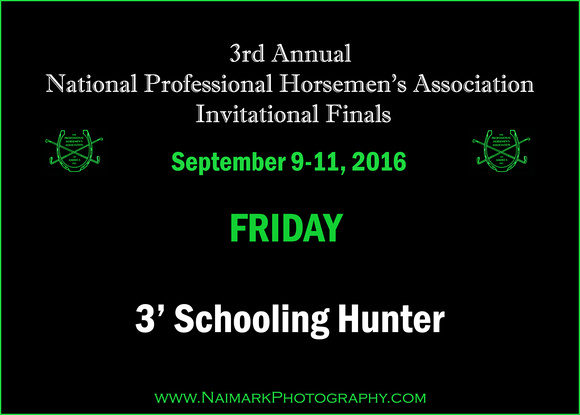 160909 NPHA NaimarkPhoto Fri 3 Schooling Hunter