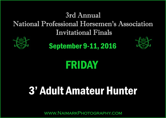 160909 NPHA NaimarkPhoto Fri 3 Adult Amateur Hunter