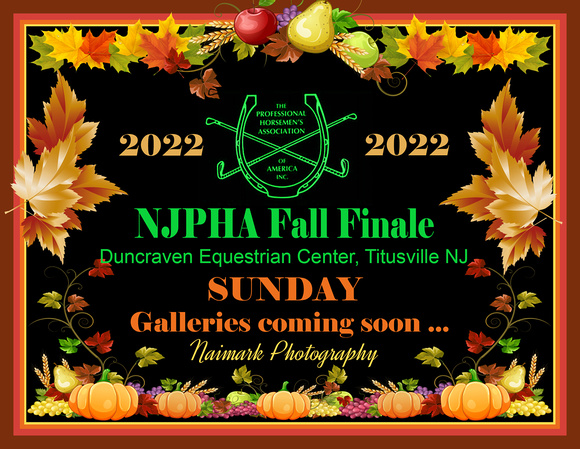 2022 NJPHA Show Sign coming soon