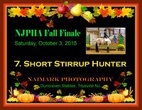 10/3/15 07. Short Stirrup Hunter