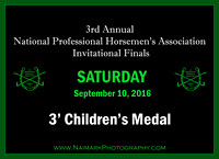 9/10/16 3' Children's Medal