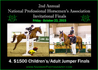 10/23/15 4. $1500 Children's/Adult Jumper Finals