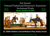 10/25/15 27. $500 Children's Small-Medium Pony Handy Hunter