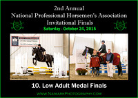 10/24/15 10. Low Adult Medal Finals