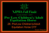 10/01/17 28. PRE-CHILDREN'S HORSE EQ. FLAT