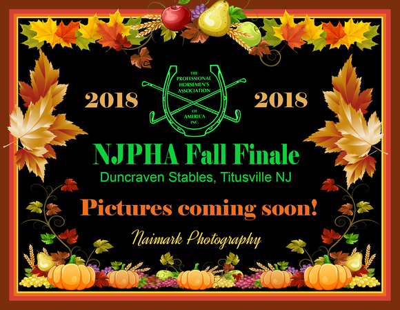 2018 NJPHA Show Sign coming soon
