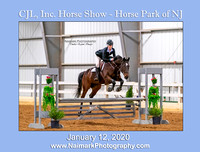 CJL @ THE HORSE PARK OF NEW JERSEY - USEF REGIONAL II "C" HORSE SHOW - January 12, 2020