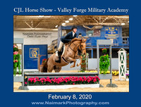 CJL USEF "C" HORSE SHOW @ VALLEY FORGE MILITARY ACADEMY & COLLEGE - FEB 8, 2020