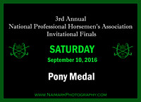 9/10/16 Pony Medal