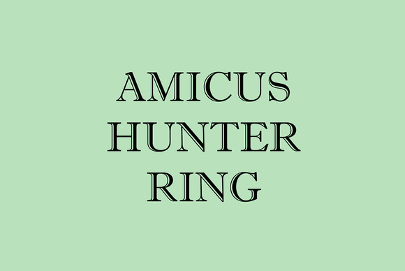 AMICUS HUNTER RING
