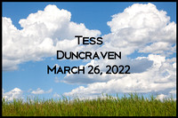 Tess - 22-03-26 Duncraven