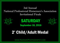 9/10/16 2' Child/Adult Medal