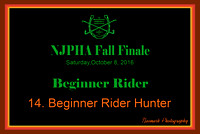 10/08/16 14. Beginner Rider Hunter