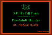10/09/16 31. Pre-Adult Hunter