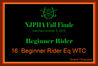 10/08/16 16. Beginner Rider Eq WTC